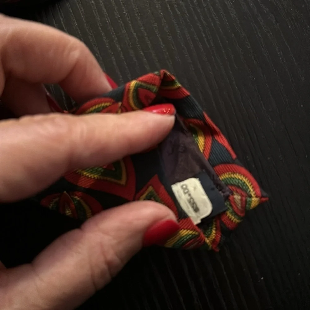 Burberry Silk Printed Vintage Tie